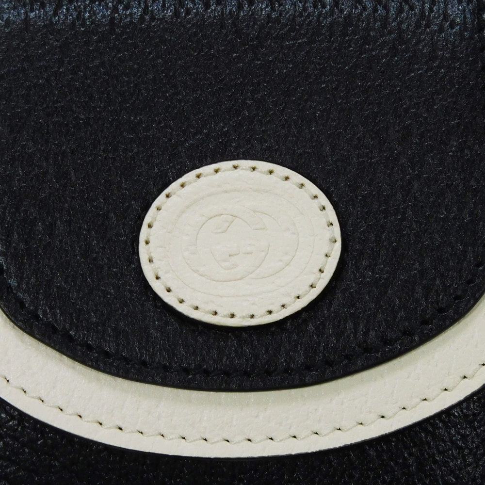 Gucci adidas Phone Holder Textured Leather Shoulder Bag