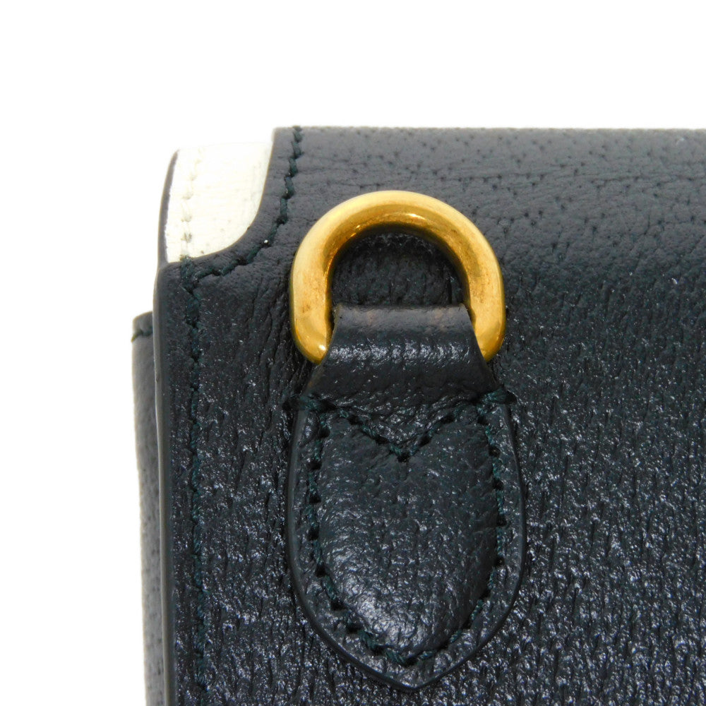 Gucci adidas Phone Holder Textured Leather Shoulder Bag