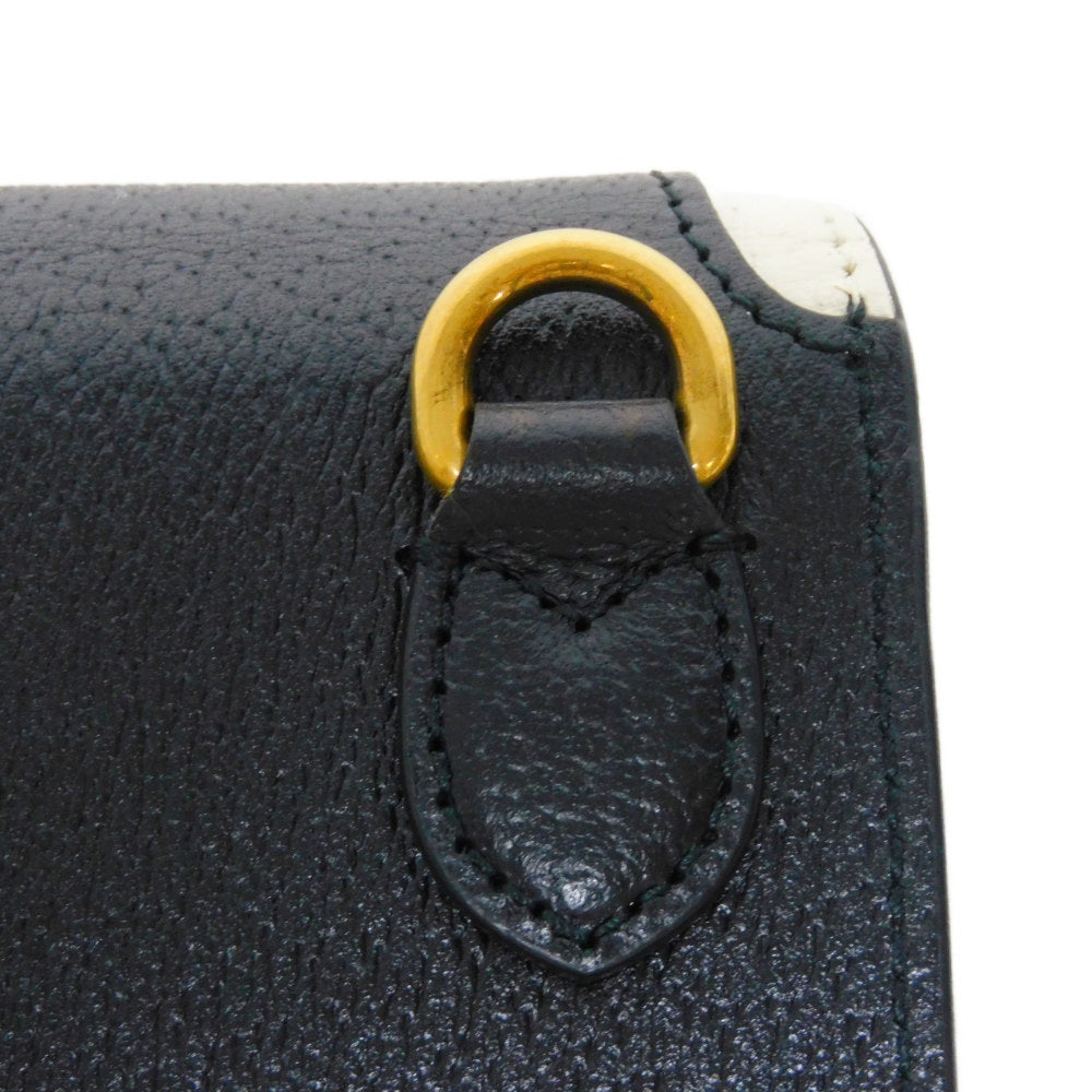 Gucci adidas Phone Holder Textured Leather Shoulder Bag