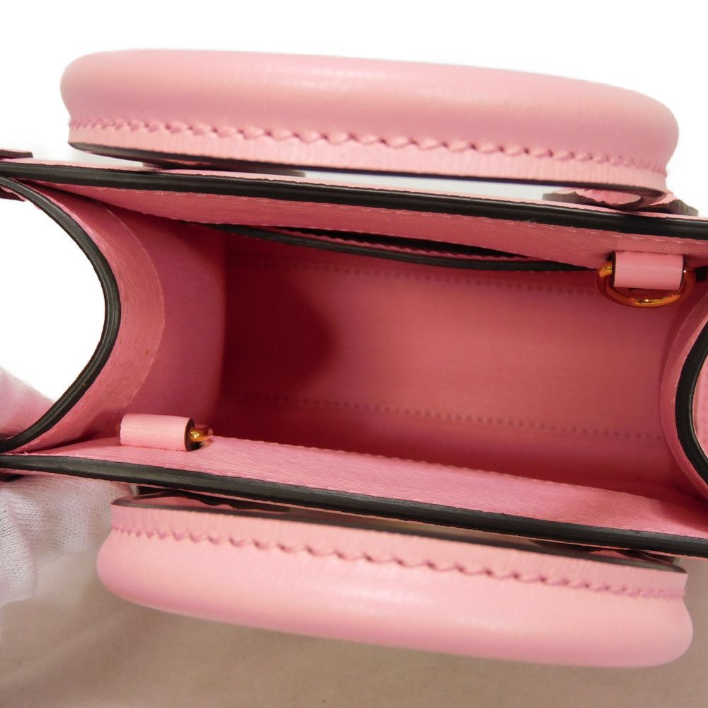 Gucci Bananya Mini Tote Textured Leather 2way Shoulder Bag