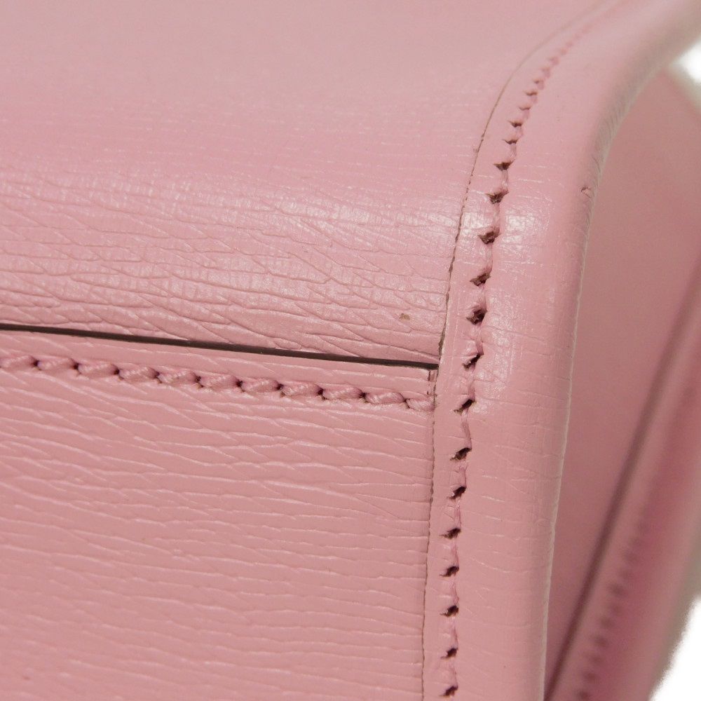 Gucci Bananya Mini Tote Textured Leather 2way Shoulder Bag