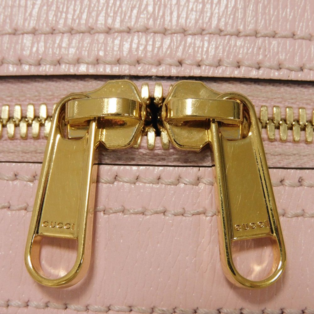 Gucci Animal Print Mini Bag Calf Leather 2way Bag