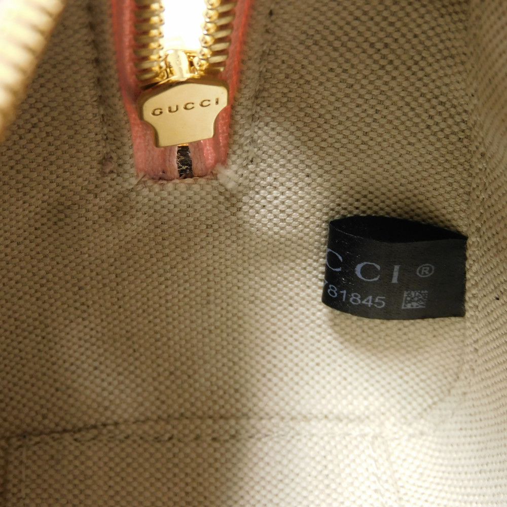 Gucci Animal Print Mini Bag Calf Leather 2way Bag