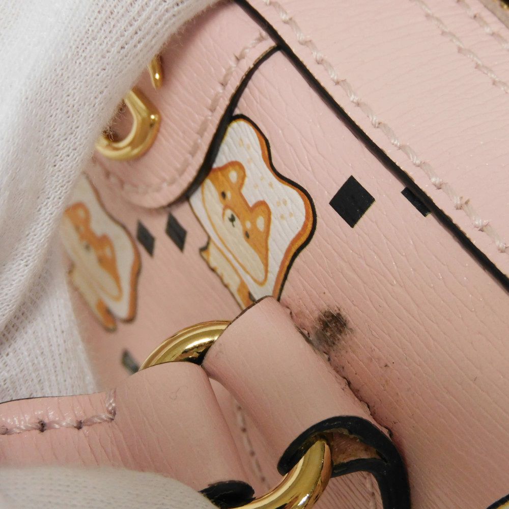 Gucci Animal Print Mini Bag Calf Leather 2way Bag