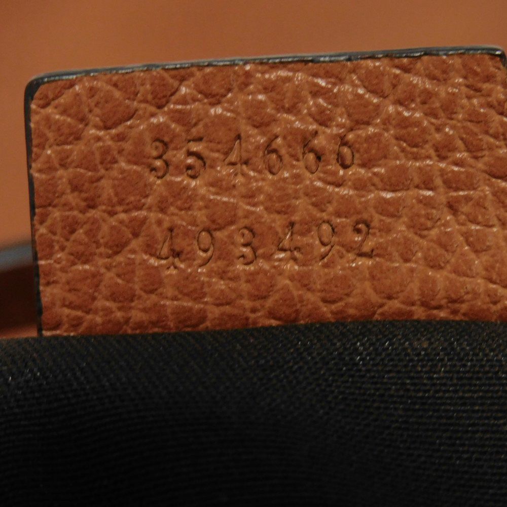 Gucci Bamboo Tassel Calf Leather Tote Bag