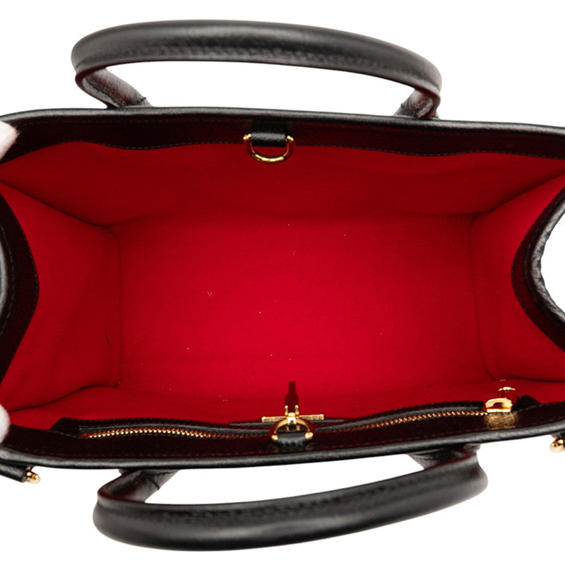 Gucci 100th Anniversary Canvas Leather 2way Bag