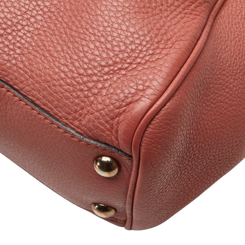 Gucci Bamboo Shopper Leather 2way Bag