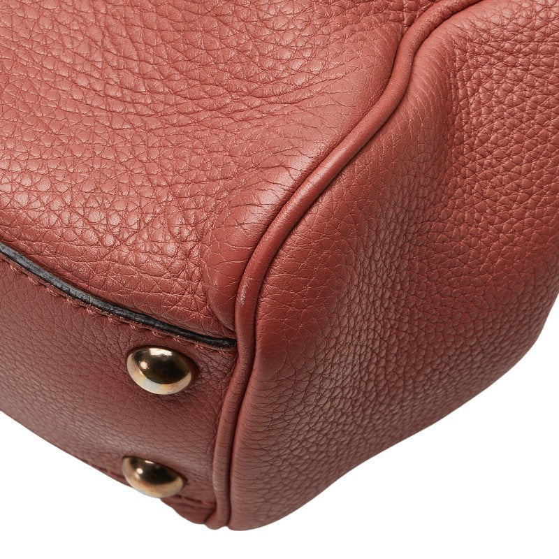 Gucci Bamboo Shopper Leather 2way Bag