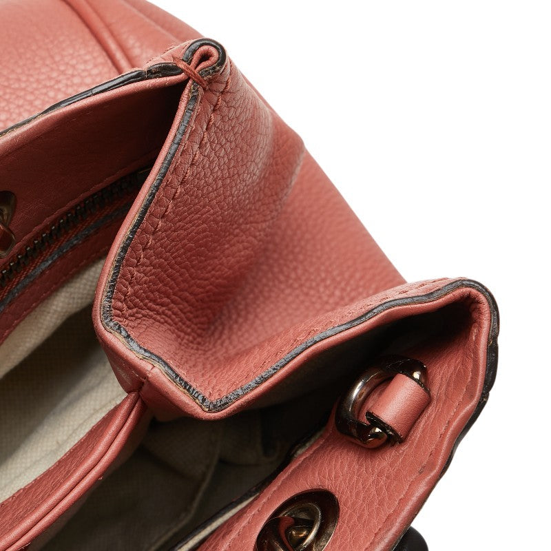 Gucci Bamboo Shopper Leather 2way Bag