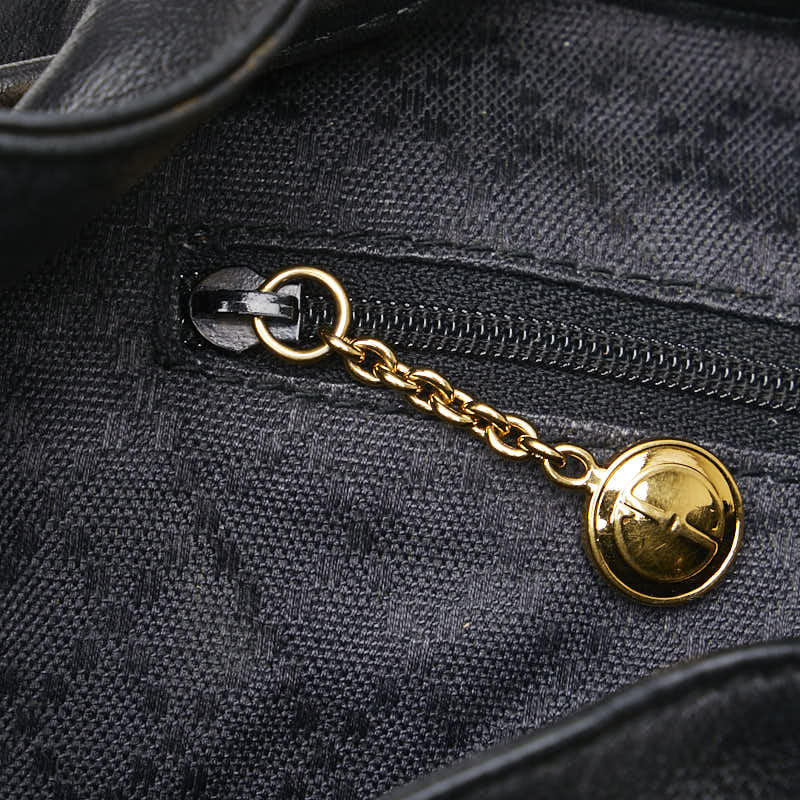 Gucci Bamboo Leather Backpack