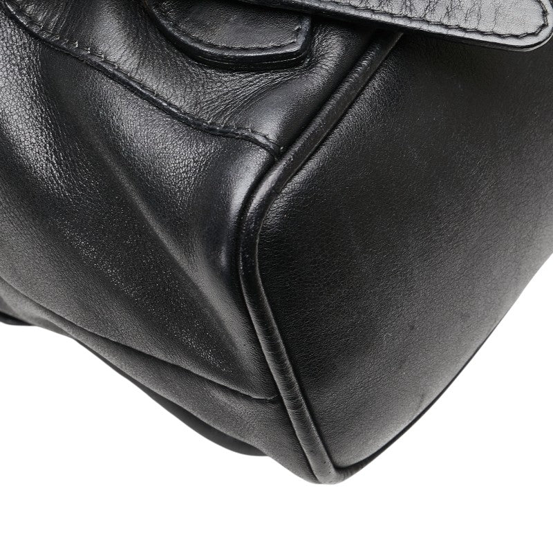 Gucci Bamboo Leather Backpack