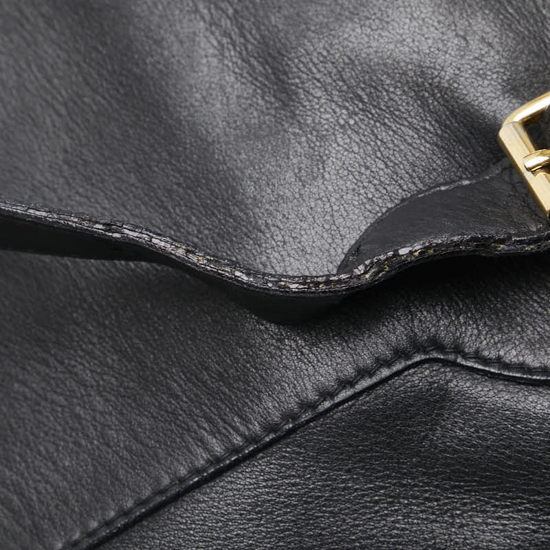 Gucci Bamboo Leather Backpack