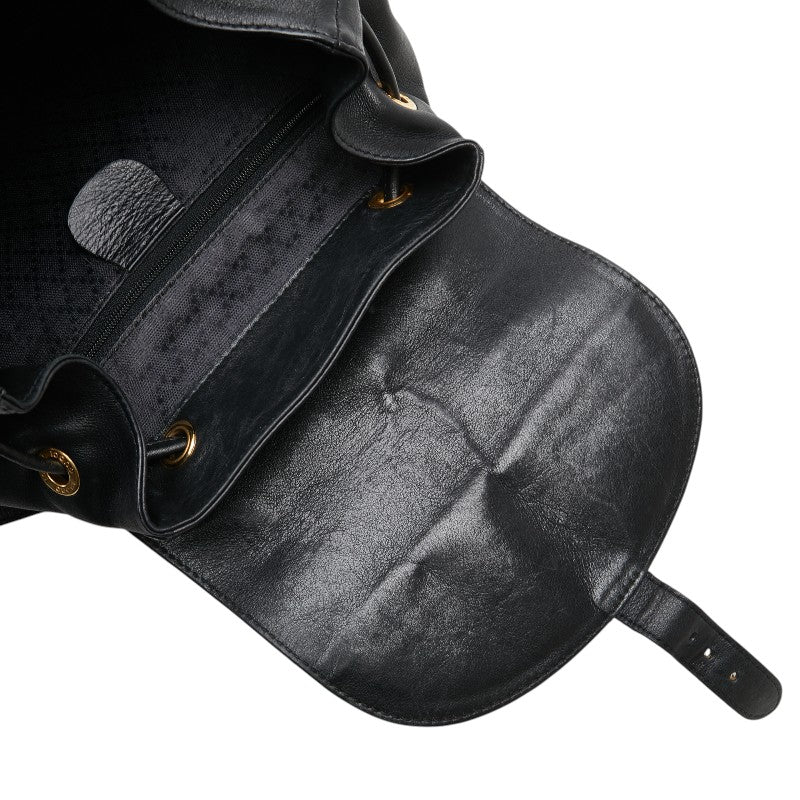 Gucci Bamboo Leather Backpack