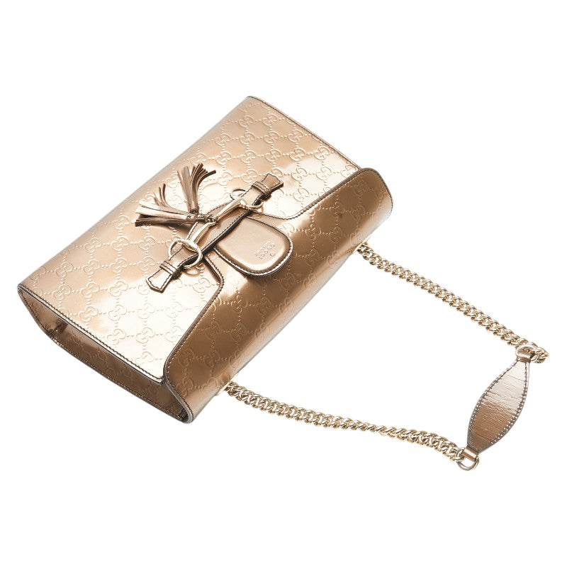 Gucci Emily Guccissima Leather Shoulder Bag