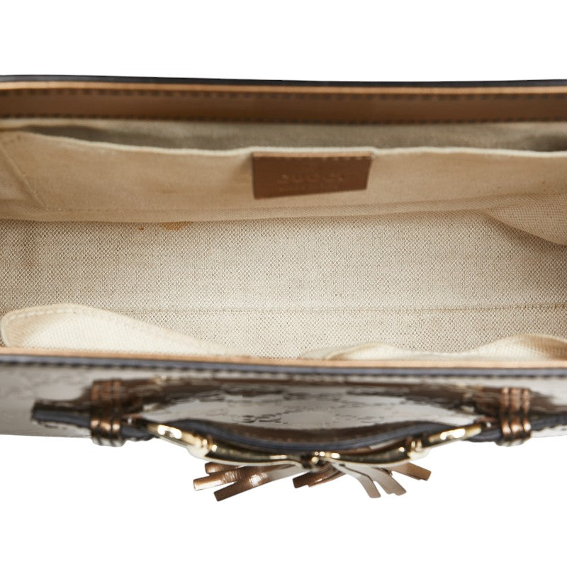 Gucci Emily Guccissima Leather Shoulder Bag