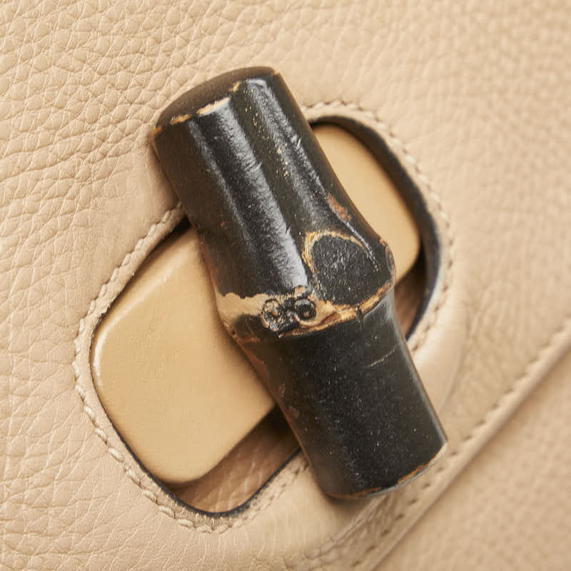 Gucci Daily Bamboo Leather 2way Bag