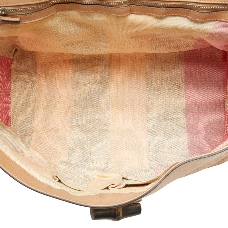 Gucci Daily Bamboo Leather 2way Bag