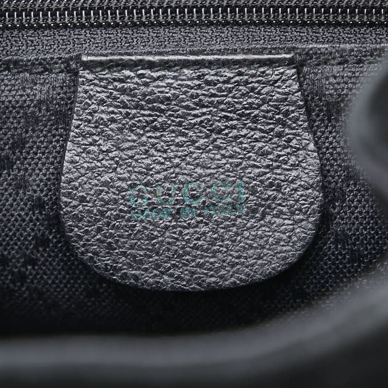 Gucci Bamboo Leather Suede Backpack