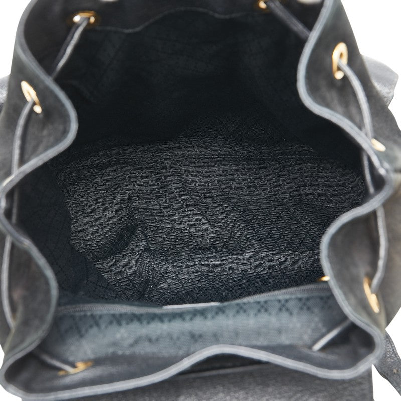 Gucci Bamboo Suede Leather Backpack