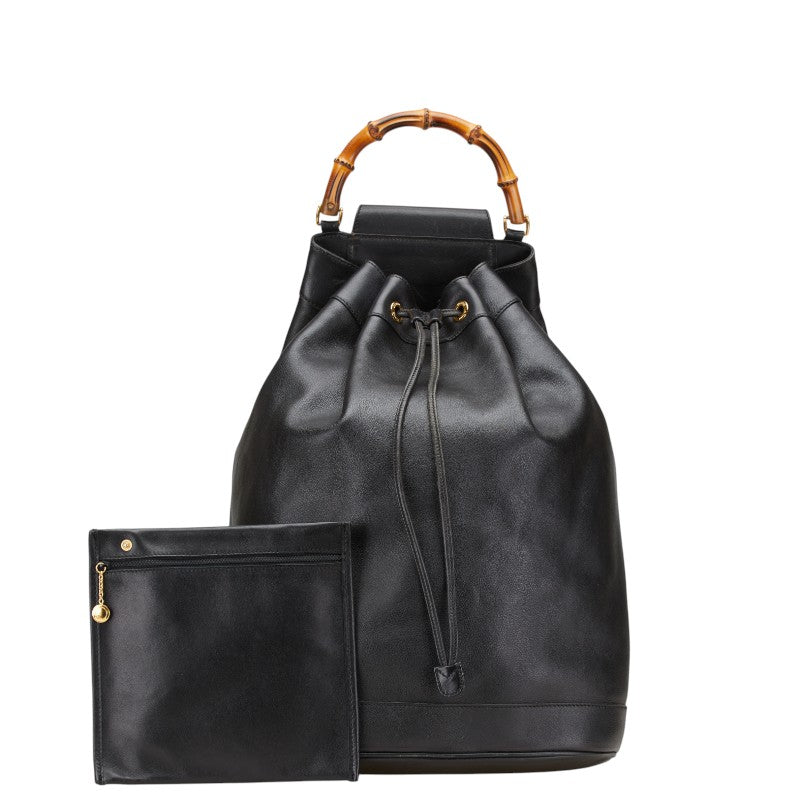 Gucci Bamboo Leather Shoulder Bag