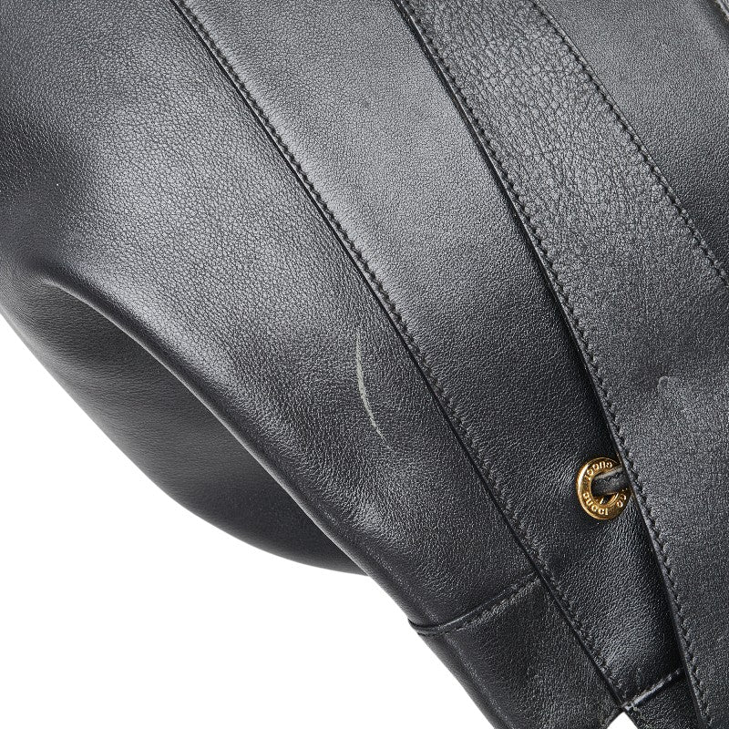 Gucci Bamboo Leather Shoulder Bag