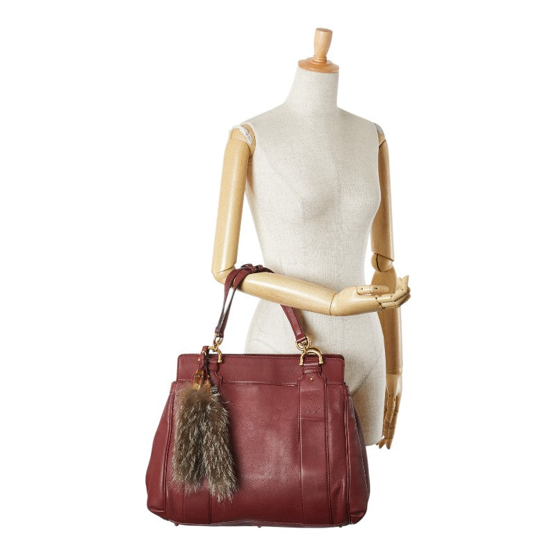 Gucci 269926 Leather Tote Bag