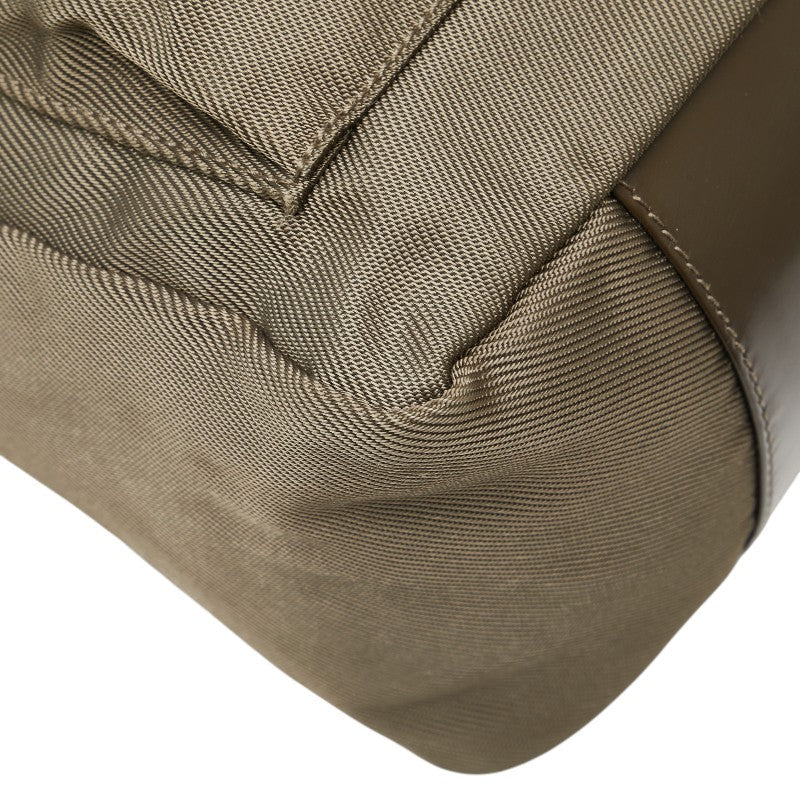 Gucci Bamboo Nylon Leather 2way Bag