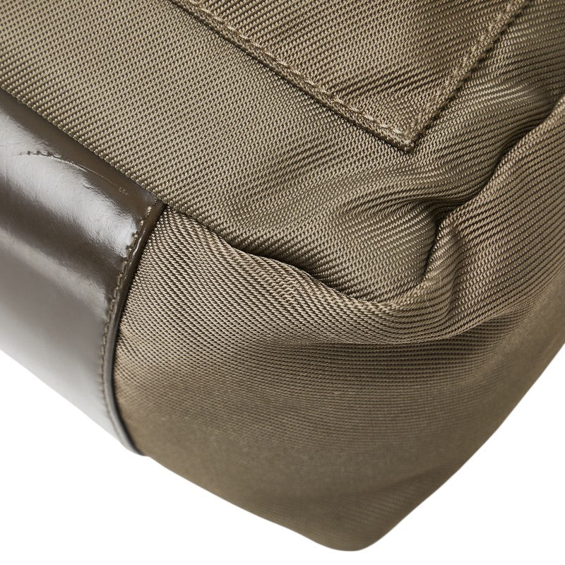 Gucci Bamboo Nylon Leather 2way Bag