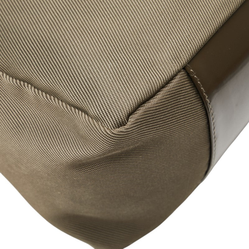 Gucci Bamboo Nylon Leather 2way Bag