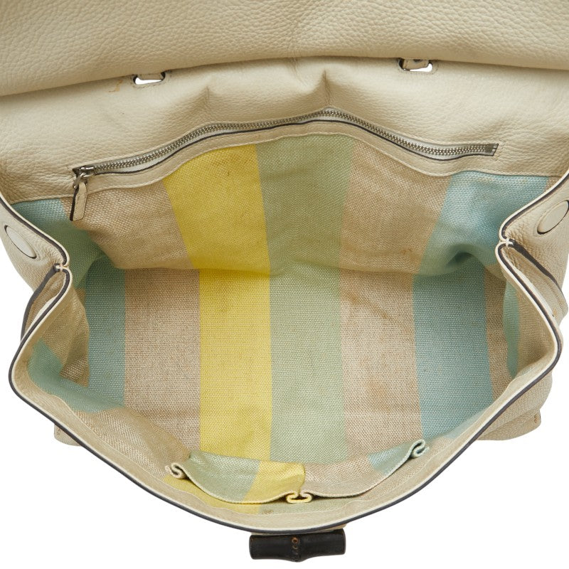 Gucci Daily Bamboo Leather 2way Bag