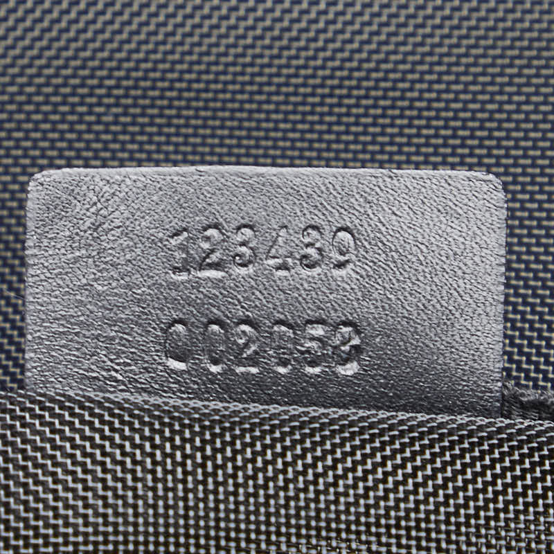 Gucci G Logo Canvas Tote Bag