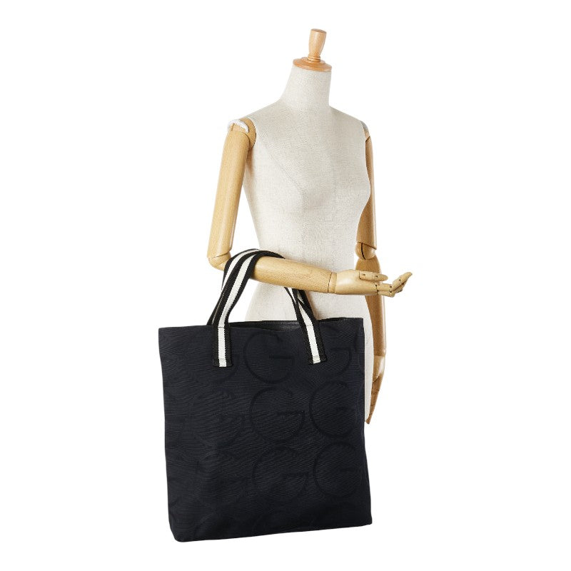 Gucci G Logo Canvas Tote Bag
