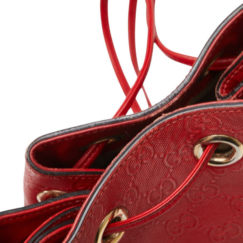 Gucci Diamante Leather Shoulder Bag