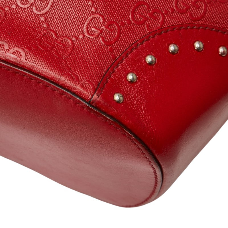 Gucci Diamante Leather Shoulder Bag