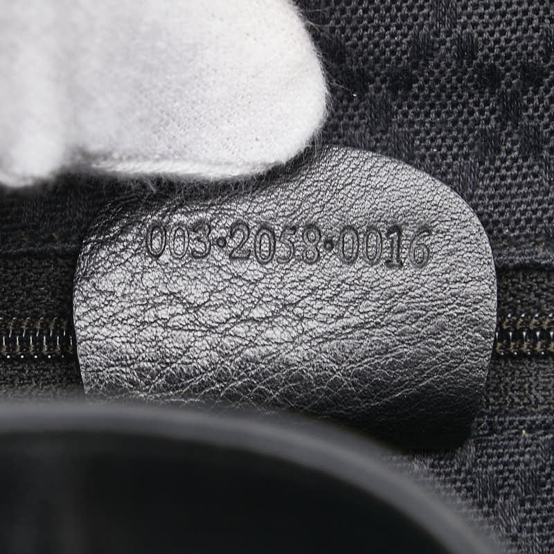 Gucci Bamboo Leather Backpack