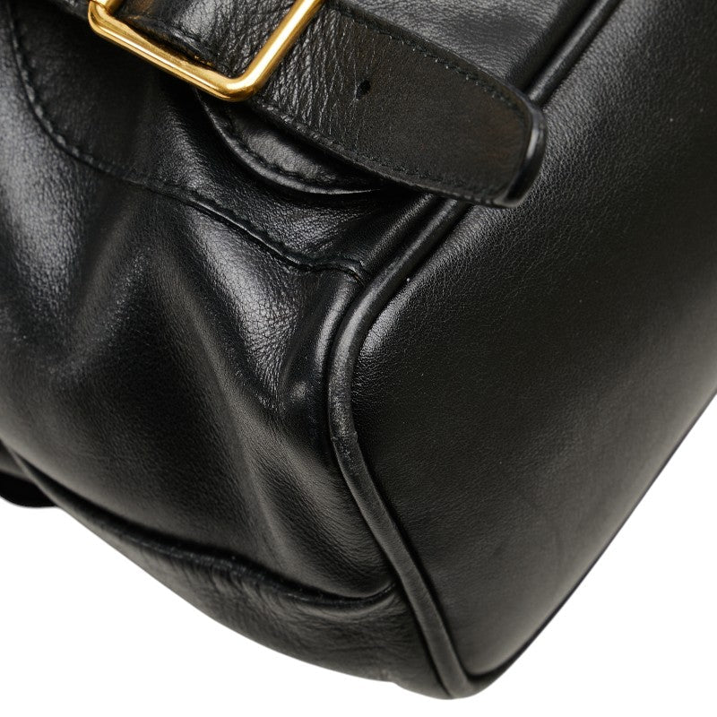 Gucci Bamboo Leather Backpack