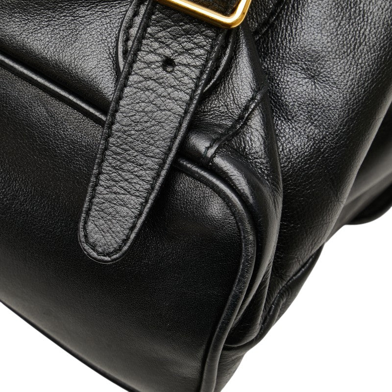 Gucci Bamboo Leather Backpack