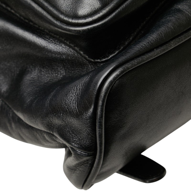 Gucci Bamboo Leather Backpack