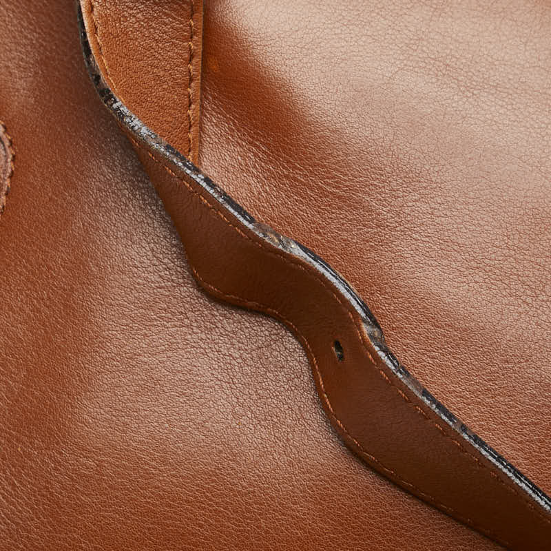 Gucci Bamboo Leather Backpack