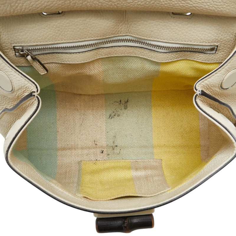 Gucci Daily Bamboo Leather 2way Bag