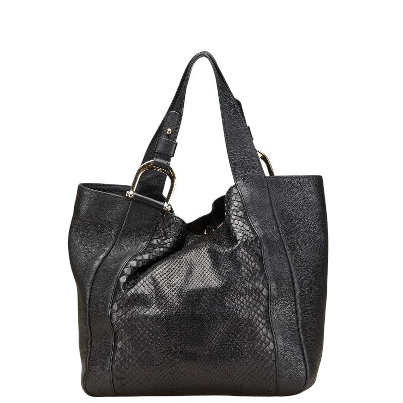 Gucci 257051 Leather Python 2way Bag