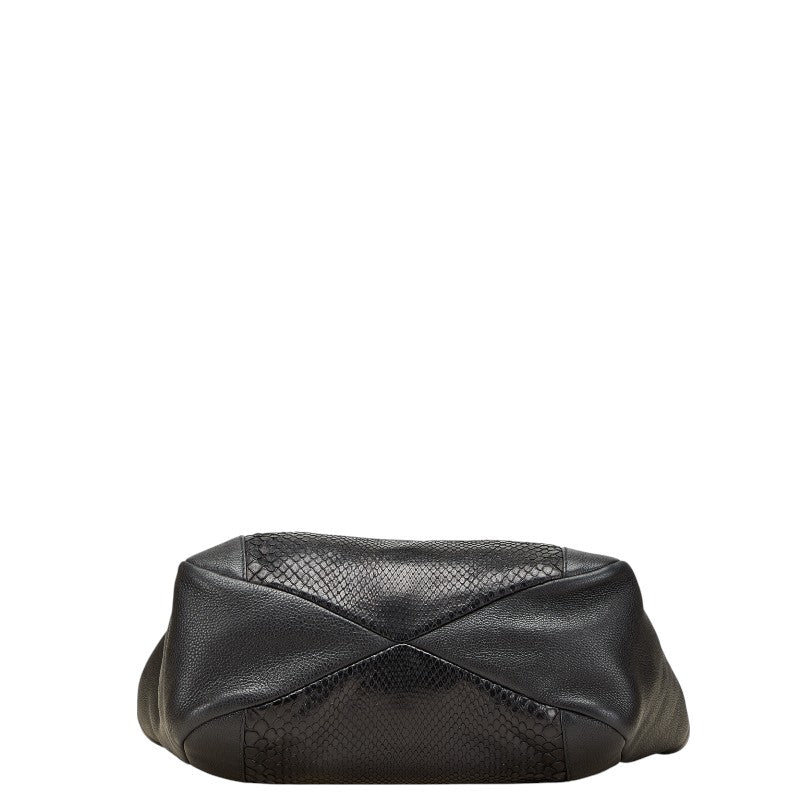 Gucci 257051 Leather Python 2way Bag