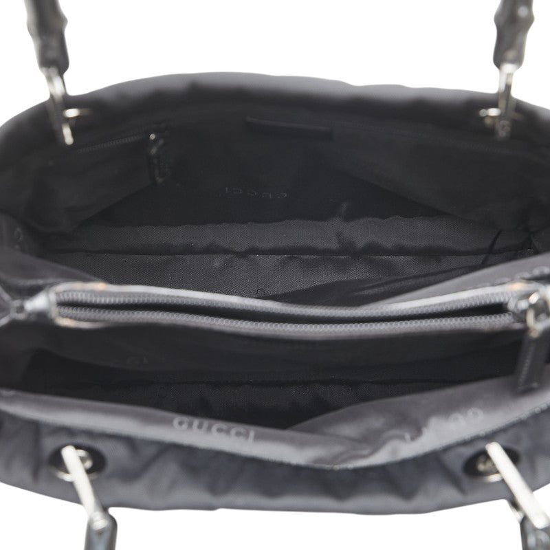 Gucci Bamboo Nylon Handbag