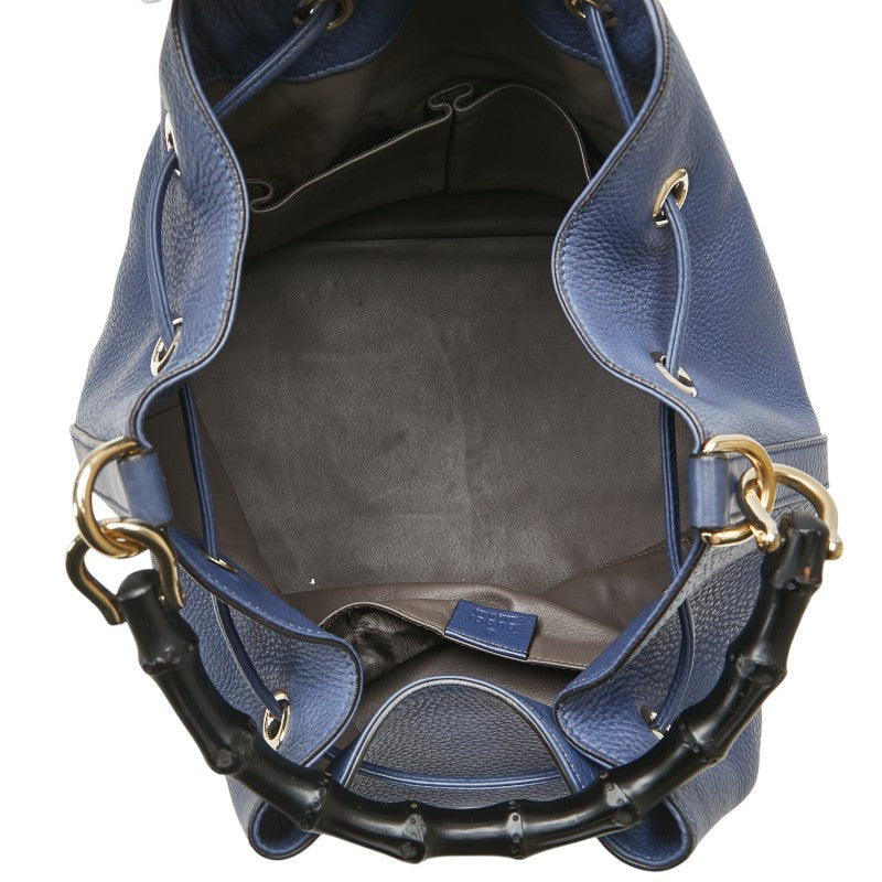 Gucci Bamboo Leather 2way Bag