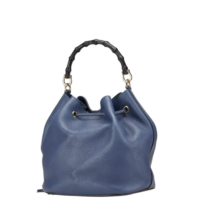 Gucci Bamboo Leather 2way Bag