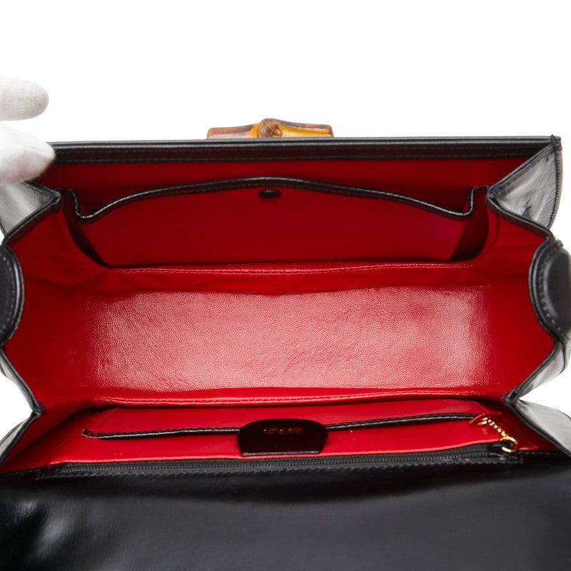 Gucci Bamboo Leather 2way Bag