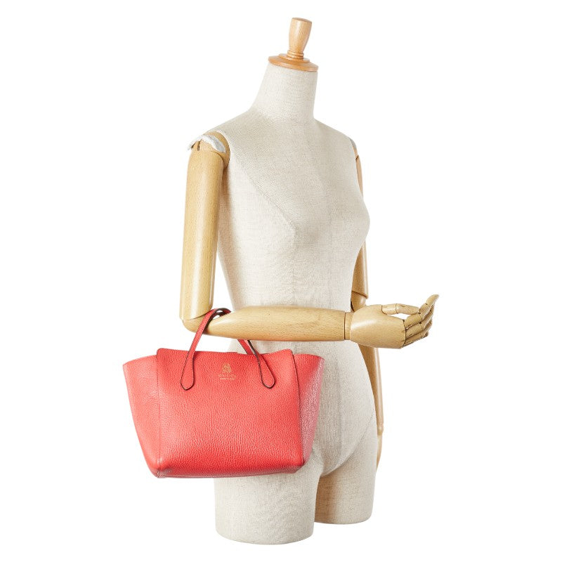 Gucci Children's Swing Leather Tote Bag