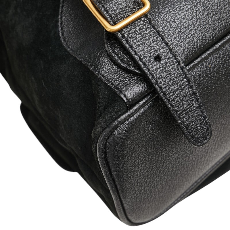 Gucci Bamboo Leather Backpack