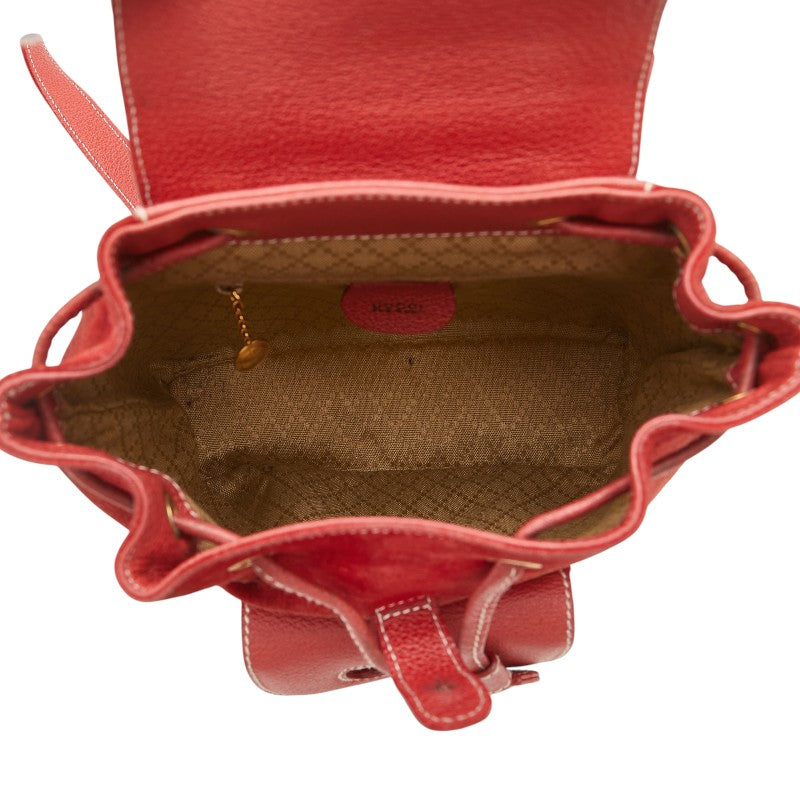 Gucci Bamboo Suede Leather Backpack