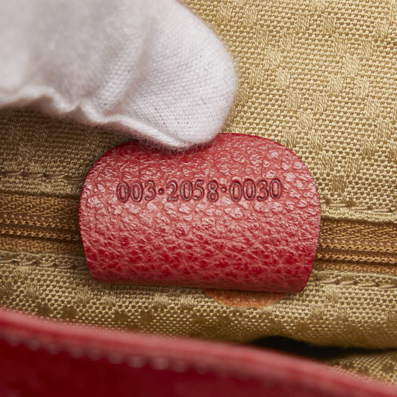 Gucci Bamboo Suede Leather Backpack